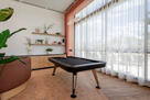Terrace with ping pong table