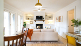 Spacious living room
