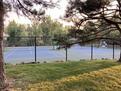 Community tennis courts