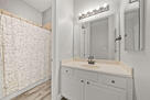 Jack and Jill bathroom with separate sinks