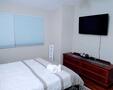 55" television in bedroom