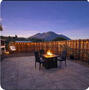patio with Mountain View