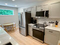 Full-size appliances and refrigerator