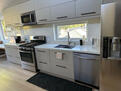Full-sized, updated appliances,