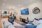 Living room with PS5