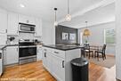 Updated kitchen with open floor plan