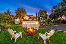 One of several outdoor firepits on property.