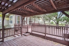 Back yard deck