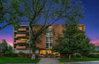 Front of condo building
