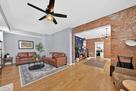 Living Room With Fireplace