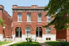 Front exterior of the home walkable neighborh