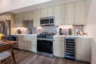 Modern stainless steel kitchen
