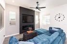 Fireplace/Smart Tv