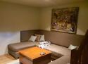 Lower level sitting area