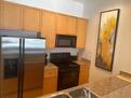 ceramic backsplash and undermount lighting