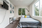 Large Windows invite Natural Light into the S
