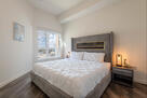 King bedroom with luxury linens