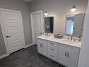 Master bath double sinks