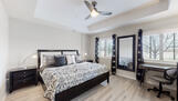 King size bed in Master Suite