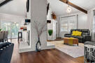 sideview of living/ dining room