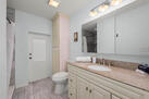 Master bathroom with easy access to hot tub