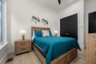 Bedroom 2: queen bed & near laundry room and 