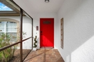 Front entrance with screened porch