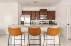 Well equipped kitchen with dishwasher.