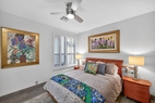 Van Gogh  Suite with entry courtyard view