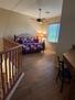 Upstairs loft with trundle 2 twins for king