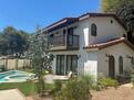 front of the house