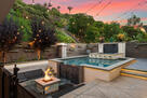 Stunning HGTV-designed resort backyard.