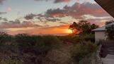 sunset from lanai