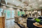 Bright and stylish living area