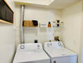 First Floor Laundry Room with essentials