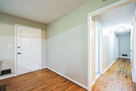 Front door and hall view