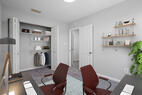 Dedicated furnished office workspace