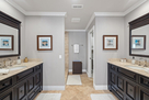 Primary Bedroom private Bathroom with His and