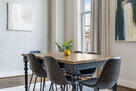 Have people over with this dining room for 6.