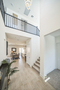 Entry way high ceiling