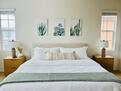Primary bedroom with King bed