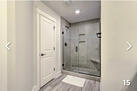 Master en suite walk in show.