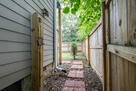 Walkway to the backyard.
