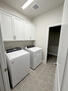 first floor laundry washer and dryer