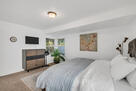 King bedroom includes smart TV