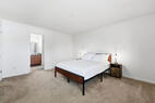 Master Bed room with attached bathroom