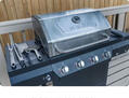 Barbecue outdoor grilling area