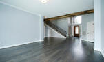 Looking at entrance from dining area
