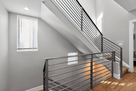 Living room and staircase view