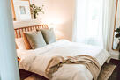 third bedroom with queen sized bed.